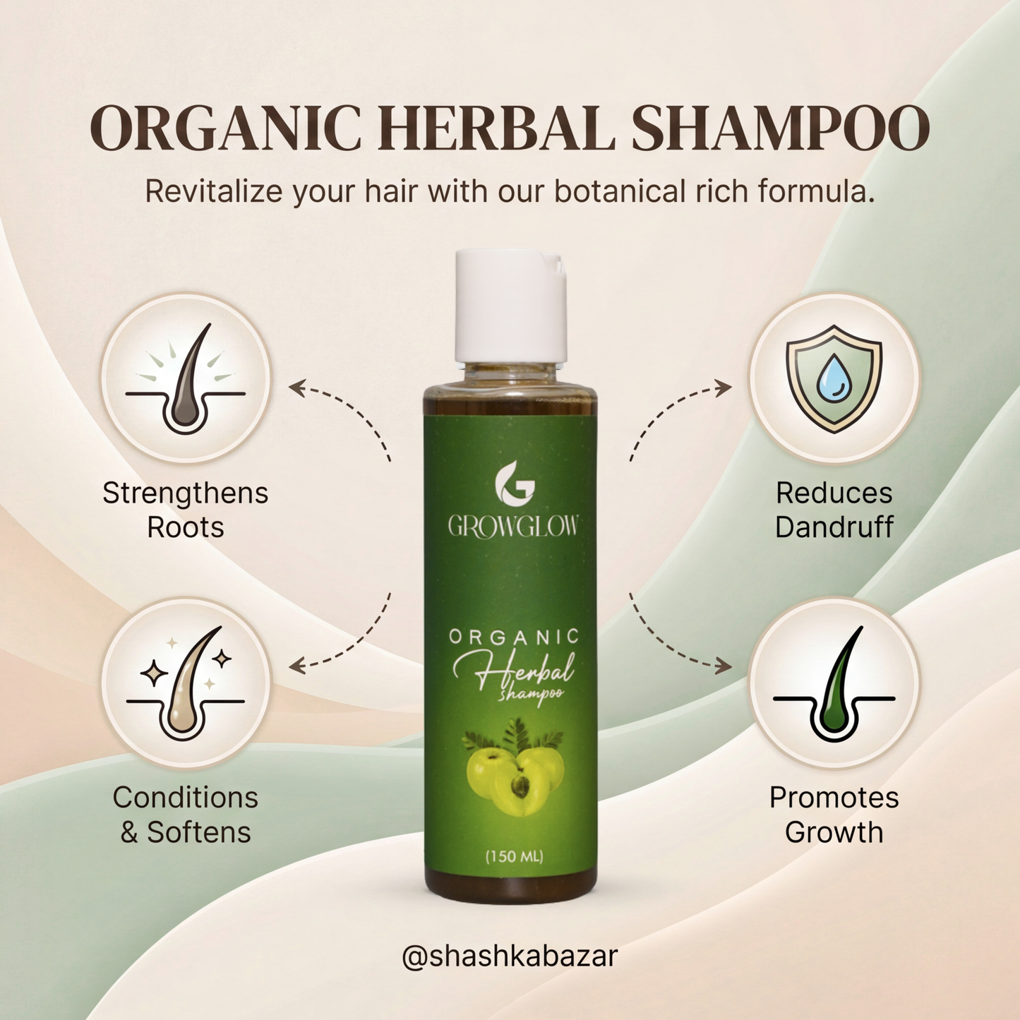 Organic Herbal Shampoo