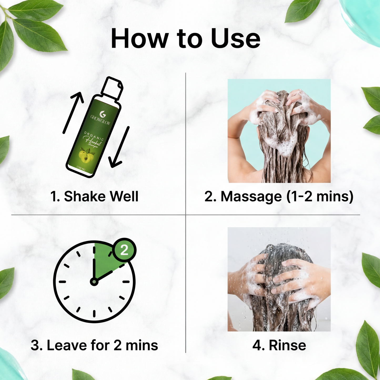 Organic Herbal Shampoo